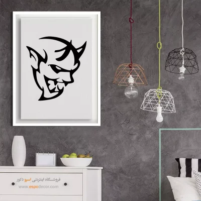 تابلو لوگو ماشین دوج دیمون