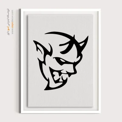 تابلو لوگو ماشین دوج دیمون