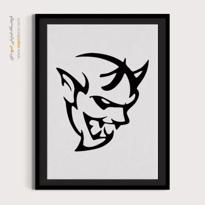 تابلو لوگو ماشین دوج دیمون