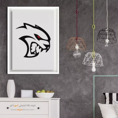 خرید تابلو لوگو دوج هلکت - دوج هلکت – تابلو لوگو ماشین - اسپو دکور