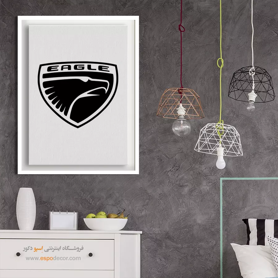 خرید تابلو لوگو ایگل