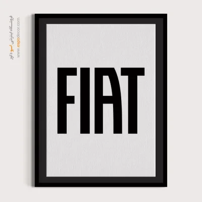 خرید تابلو لوگو فیات