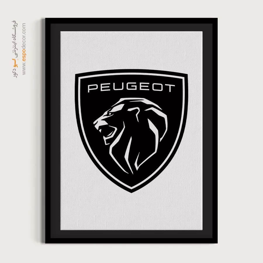 خرید تابلو لوگو پژو