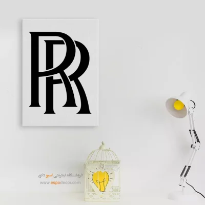 تابلو لوگو ماشین رولز رویس