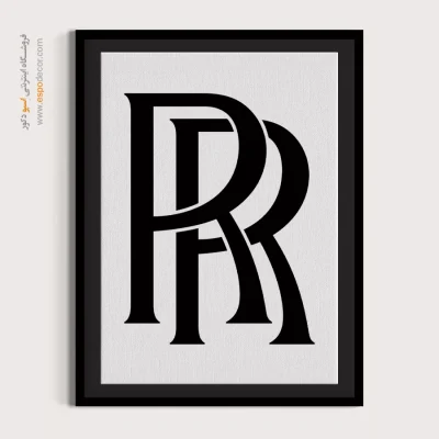 تابلو لوگو ماشین رولز رویس