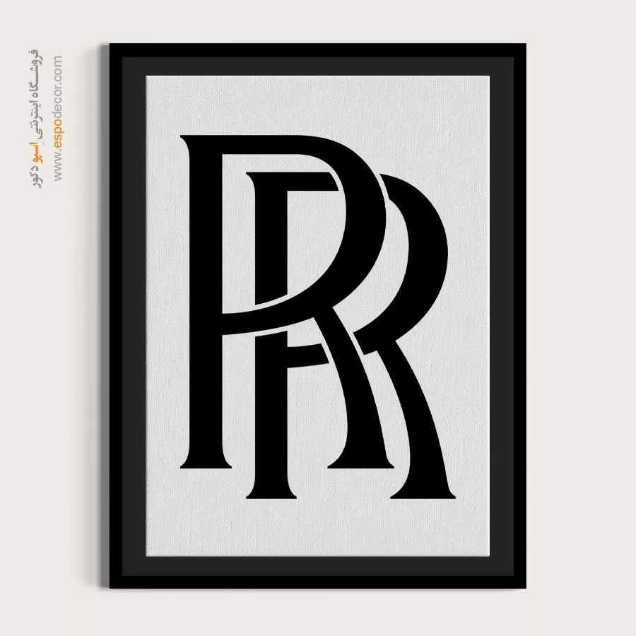 تابلو لوگو ماشین رولز رویس