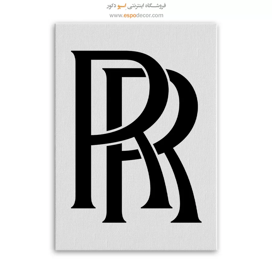 تابلو لوگو ماشین رولز رویس