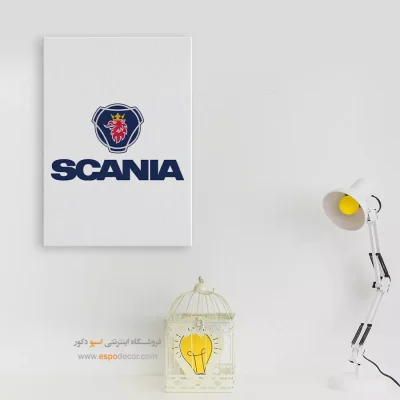 خرید تابلو لوگو اسکانیا