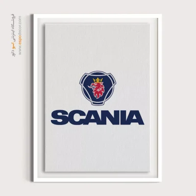 خرید تابلو لوگو اسکانیا
