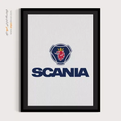 خرید تابلو لوگو اسکانیا