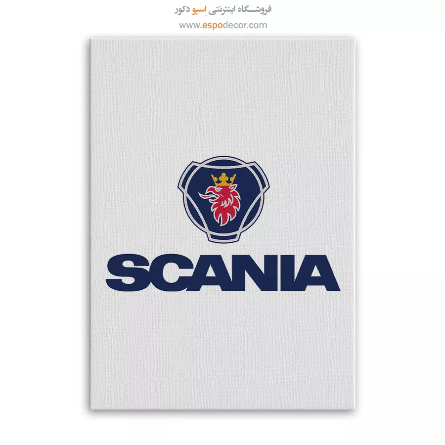 خرید تابلو لوگو اسکانیا