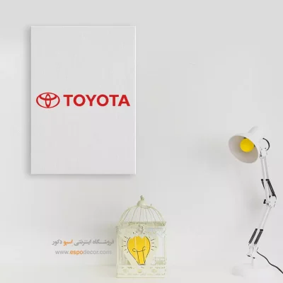تابلو لوگو ماشین تویوتا
