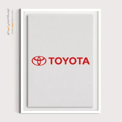 تابلو لوگو ماشین تویوتا
