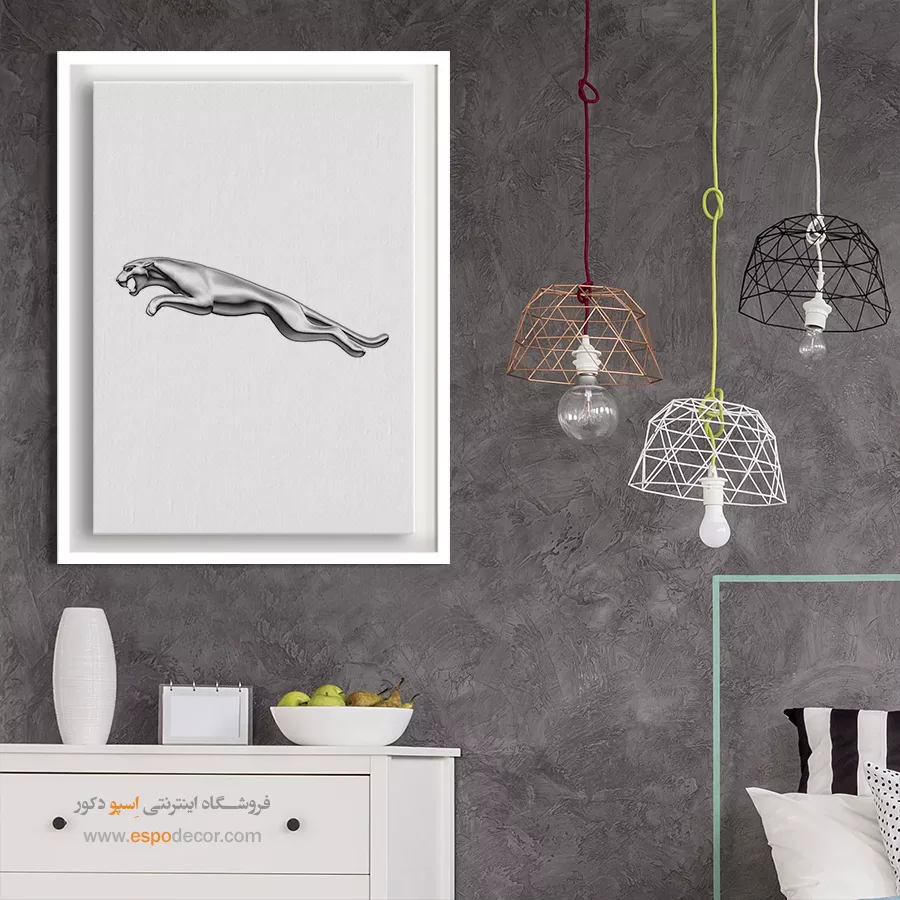 تابلو لوگو ماشین جگوار