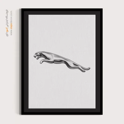 تابلو لوگو ماشین جگوار