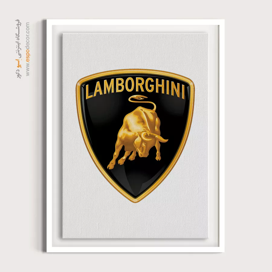 خرید تابلو برند ماشین لامبورگینی