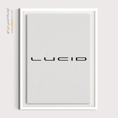 خرید تابلو لوگو لوسید