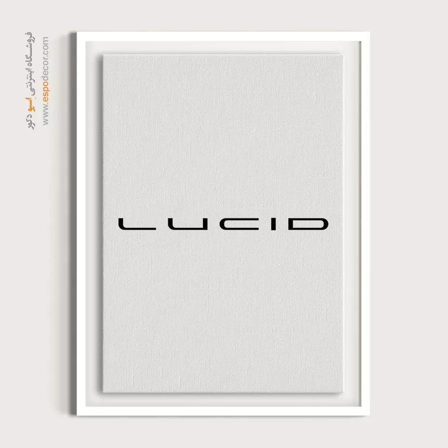 خرید تابلو لوگو لوسید