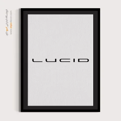 خرید تابلو لوگو لوسید