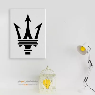 خرید تابلو لوگو مازراتی