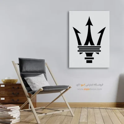 خرید تابلو لوگو مازراتی