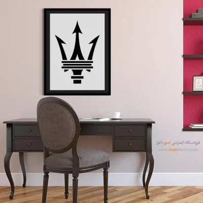 خرید تابلو لوگو مازراتی