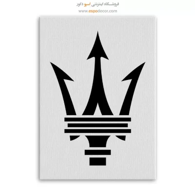 خرید تابلو لوگو مازراتی