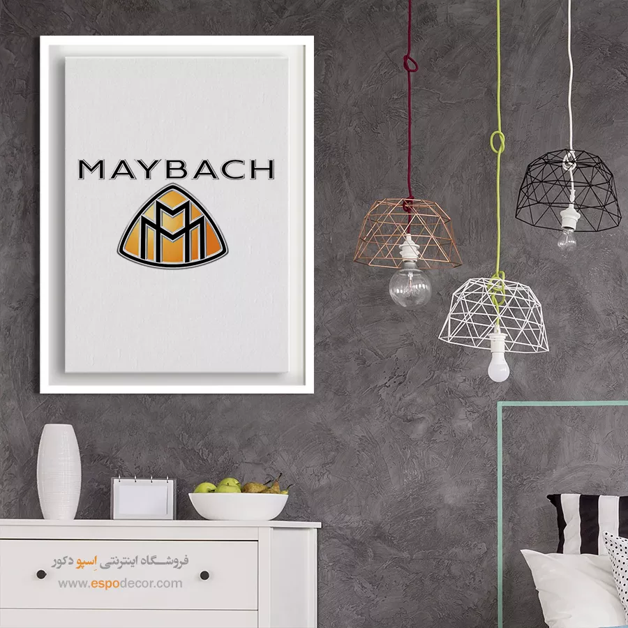 خرید تابلو برند ماشین میباخ
