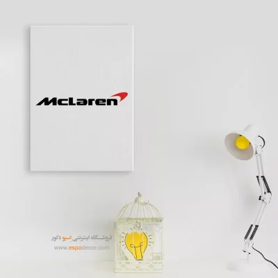 خرید تابلو لوگو مکلارن