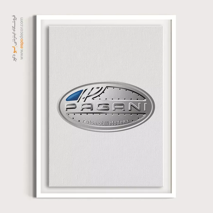 خرید تابلو لوگو پاگانی