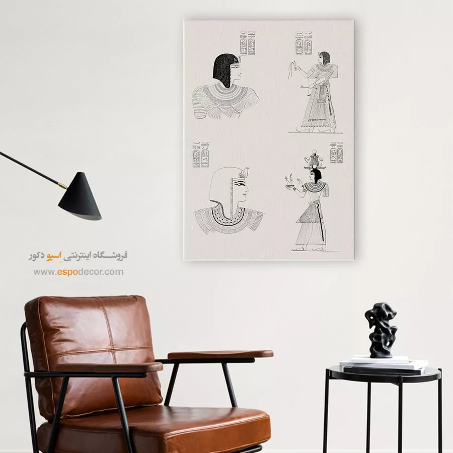 تابلو نقاشی های ژان فرانسوا شامپولیون - اسپو دکور