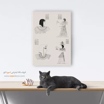 تابلو نقاشی های ژان فرانسوا شامپولیون - اسپو دکور