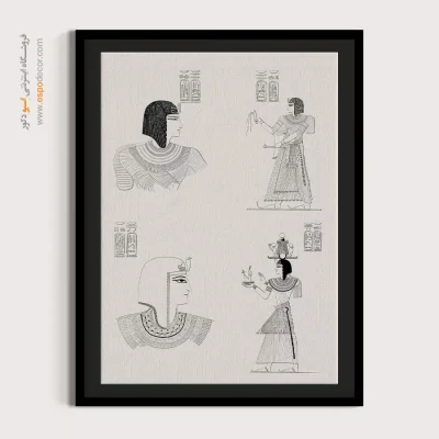 تابلو نقاشی های ژان فرانسوا شامپولیون - اسپو دکور