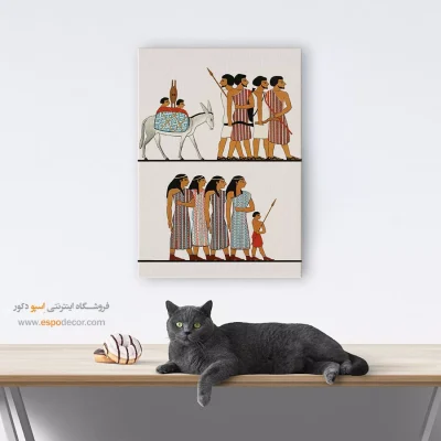 تابلو نقاشی های ژان فرانسوا شامپولیون - اسپو دکور