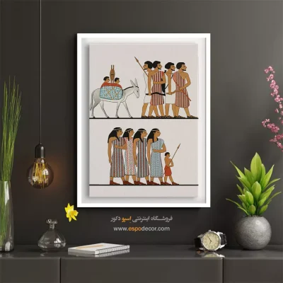 تابلو نقاشی های ژان فرانسوا شامپولیون - اسپو دکور