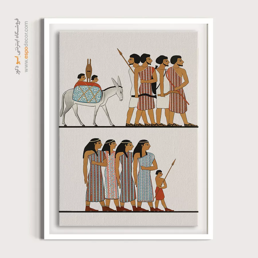 تابلو نقاشی های ژان فرانسوا شامپولیون - اسپو دکور