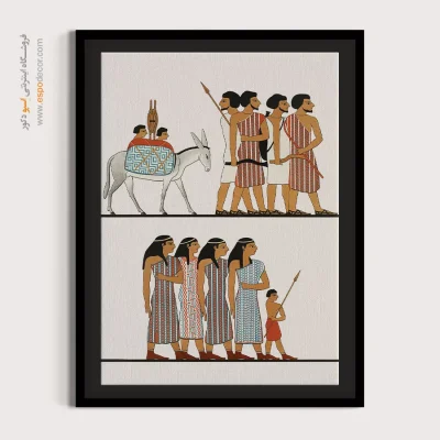 تابلو نقاشی های ژان فرانسوا شامپولیون - اسپو دکور