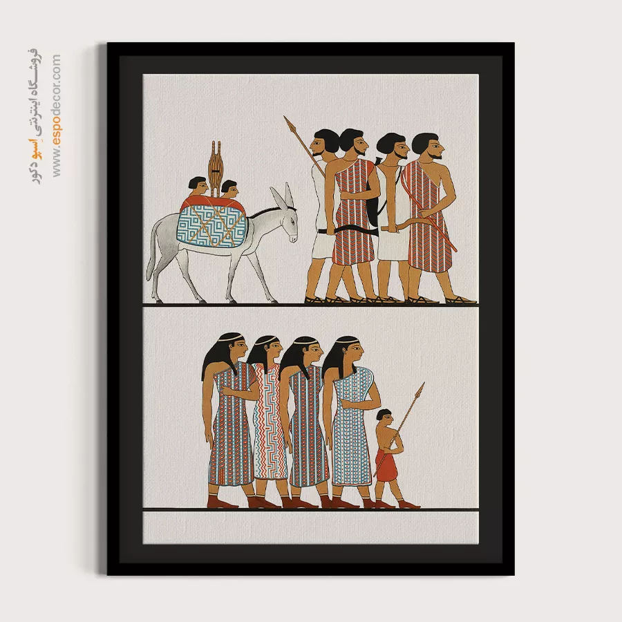 تابلو نقاشی های ژان فرانسوا شامپولیون - اسپو دکور