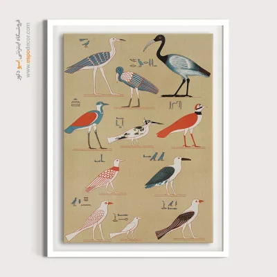 تابلو نقاشی های ژان فرانسوا شامپولیون - اسپو دکور