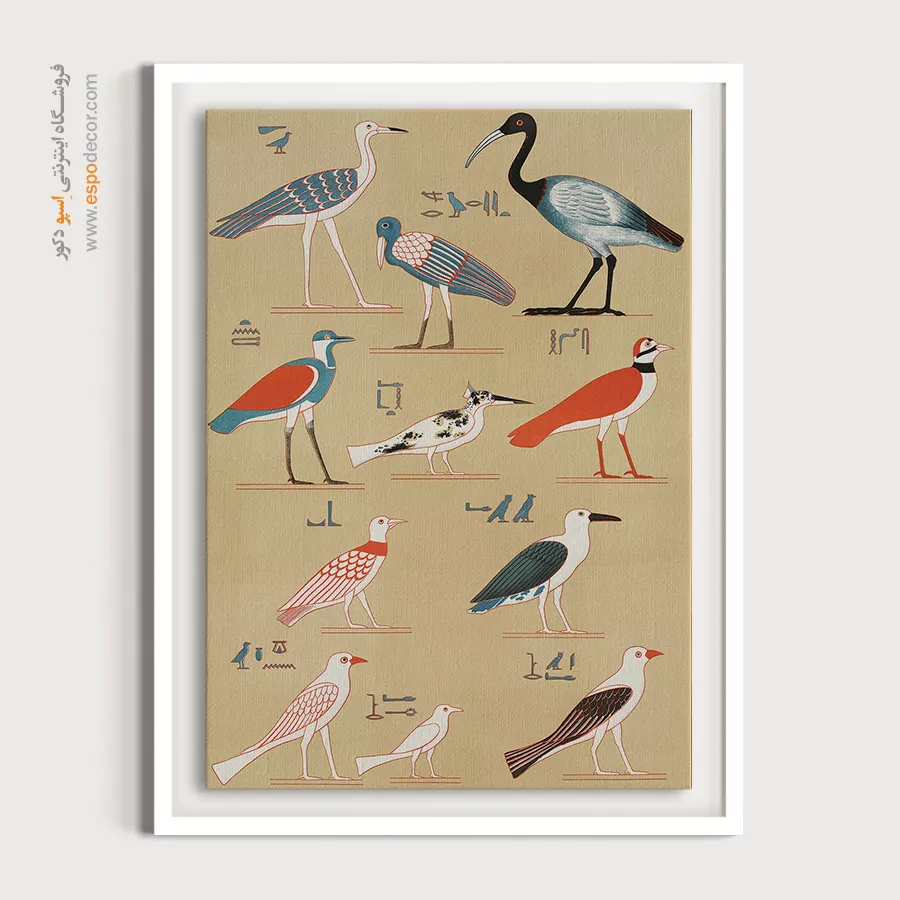 تابلو نقاشی های ژان فرانسوا شامپولیون - اسپو دکور