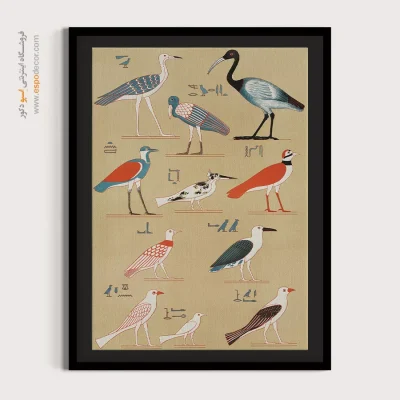 تابلو نقاشی های ژان فرانسوا شامپولیون - اسپو دکور