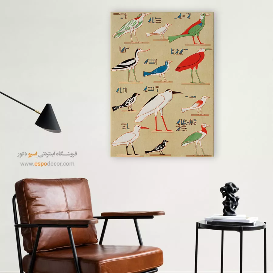 تابلو نقاشی های ژان فرانسوا شامپولیون - اسپو دکور