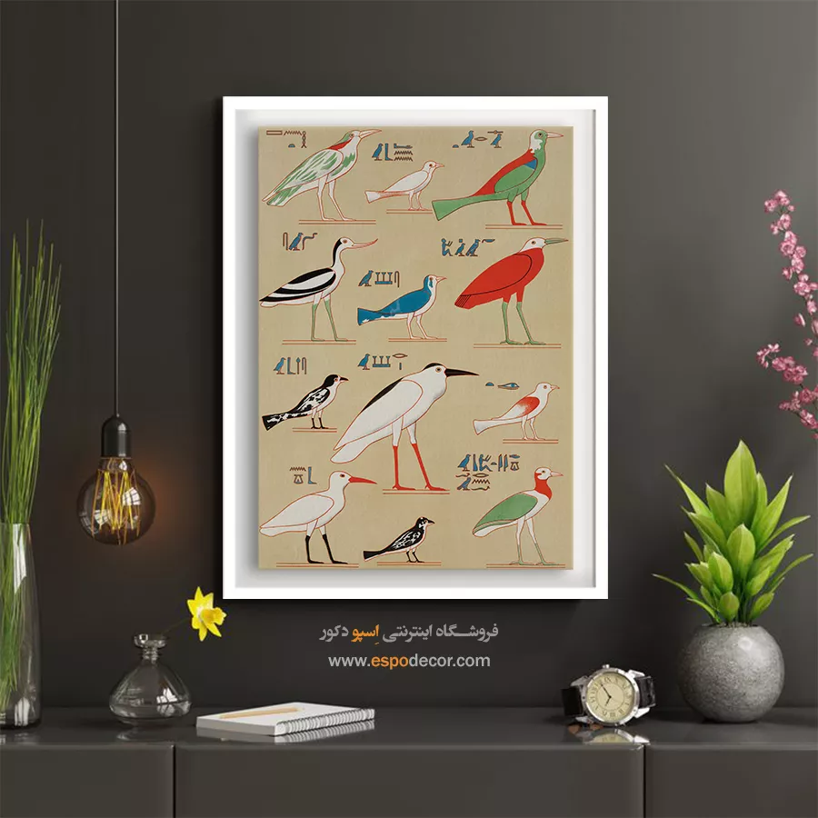 تابلو نقاشی های ژان فرانسوا شامپولیون - اسپو دکور