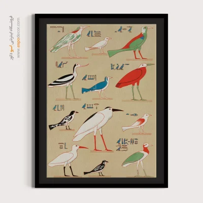 تابلو نقاشی های ژان فرانسوا شامپولیون - اسپو دکور