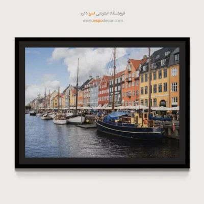 خرید تابلو کوپنهاگ دانمارک - کوپنهاگ دانمارک – تابلو شهرها - اسپو دکور