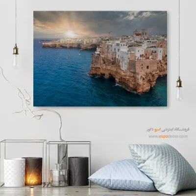 خرید تابلو شهر پولینانو ایتالیا