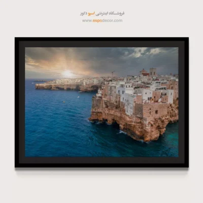 خرید تابلو شهر پولینانو ایتالیا - پولینانو ایتالیا – تابلو شهرها - اسپو دکور
