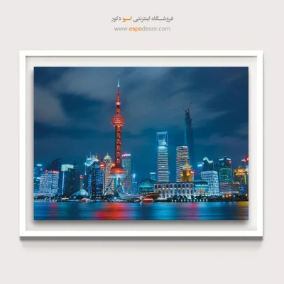 خرید تابلو بوم شهر چین