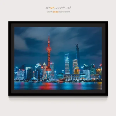 خرید تابلو بوم شهر چین