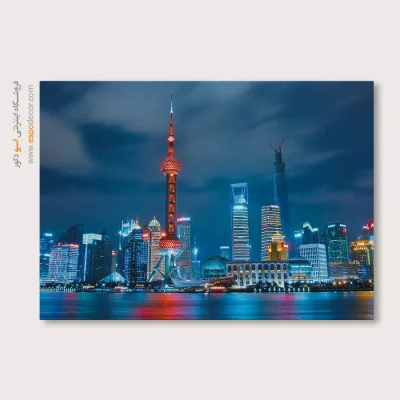 خرید تابلو بوم شهر چین